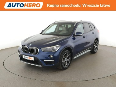 BMW X1 F48 automat full LED jasne skóry navi grzane fotele kamera i czujniki pa-1