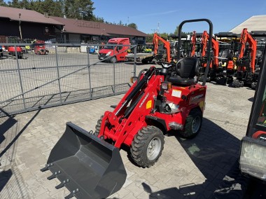 Ładowarka kołowa silnik KUBOTA udźwig 700 kg łyżka widły transport leasing-1