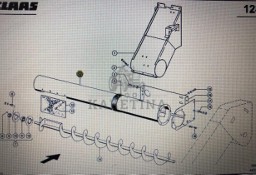 Rura rozładowcza Claas Mega 370-340 Nr kat. 000 662 552 0 Nr kat. 000 662 552 0