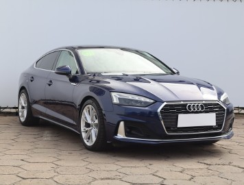 Audi A5 IV , Serwis ASO, Automat, Skóra, Navi, Klimatronic, Tempomat,