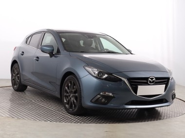 Mazda 3 III , 1. Właściciel, Skóra, Navi, Xenon, Klimatronic, Tempomat,-1