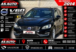 Volvo V60 I 2,0D4 181KM Momentum/Ledy/Xenon/Skóry/Navi/PDC/Serwis/