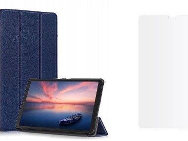 Etui Smartcase + Szkło Hartowane do Galaxy Tab A7 Lite 8.7-1