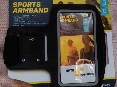 Sportowa opaska na ramię dla biegaczy do przechowywania telefonu/ NOWA-1