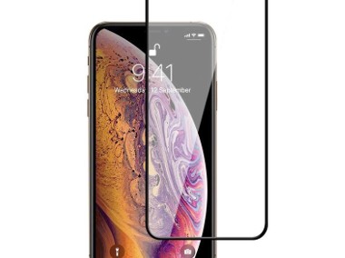 iPhone 11 / XR | Szkło Hartowane 5D Cały Ekran | Klejone po całości-1