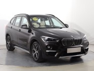 BMW X1 F48 , Salon Polska, Serwis ASO, 190 KM, Automat, Skóra, Navi,