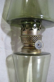 Lampa Naftowa Kryształowa Skruf Sweden-2