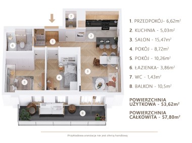 Nowe mieszkanie centrum Olsztyn al. Warszawska-1