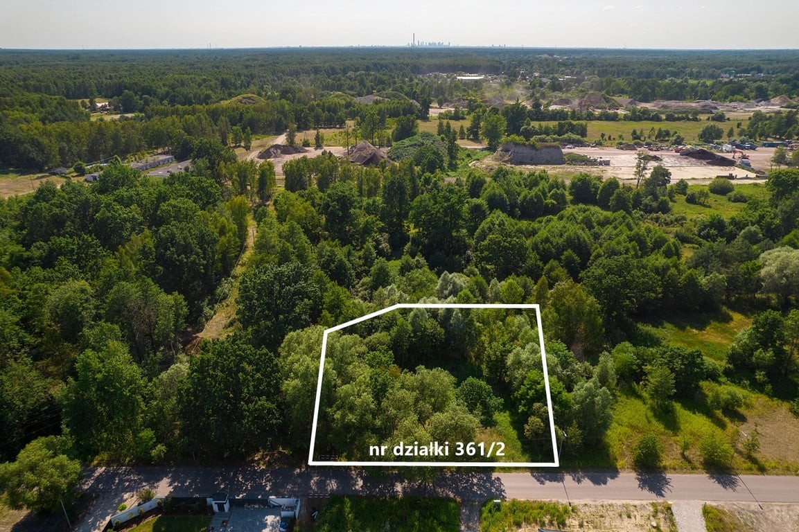 Działka 909 m² z pozwoleniem na budowę domu – Leśniakowizna, gm. Wołomin - Widok 4