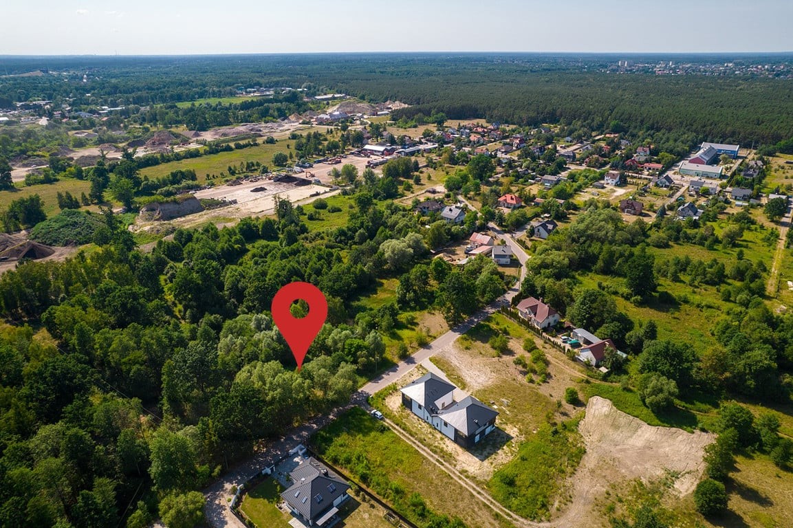 Działka 909 m² z pozwoleniem na budowę domu – Leśniakowizna, gm. Wołomin - Widok 5