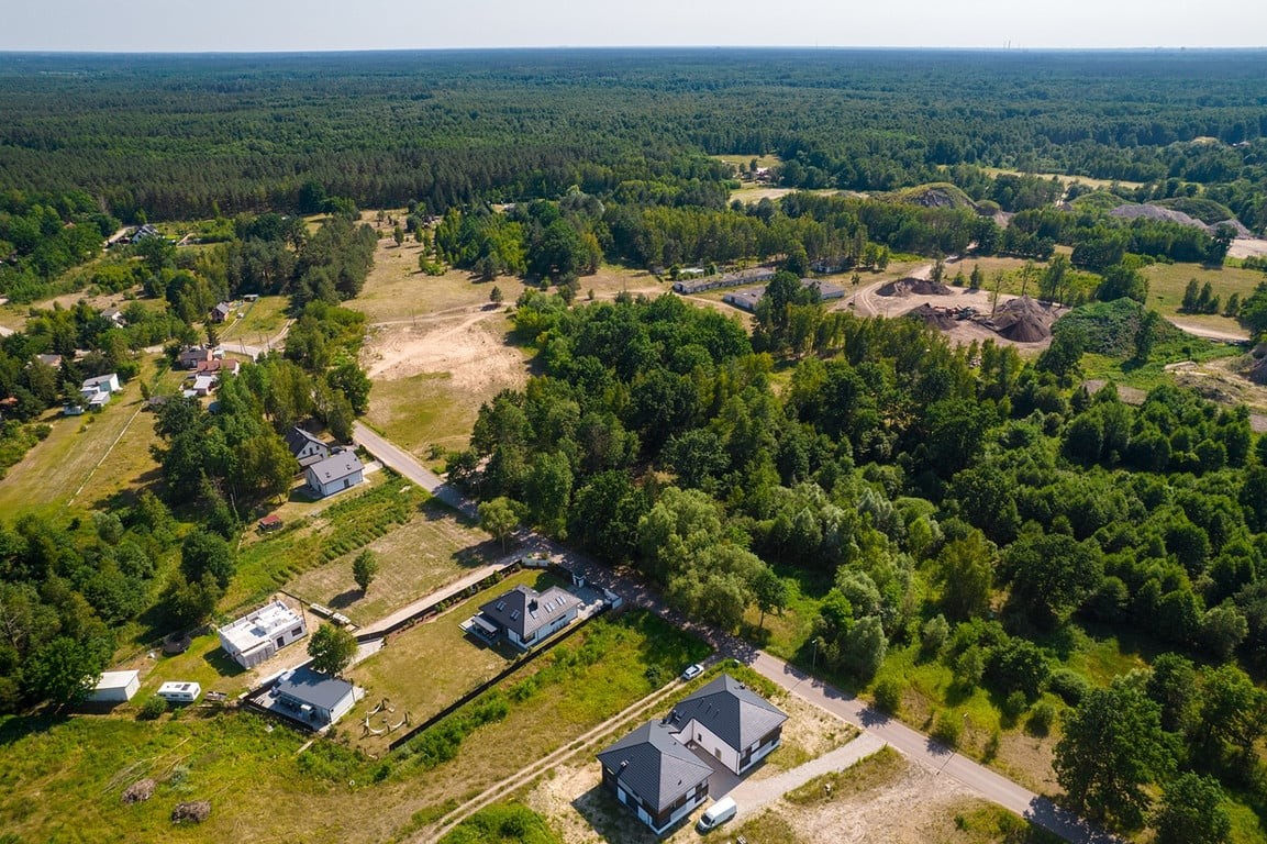Działka 909 m² z pozwoleniem na budowę domu – Leśniakowizna, gm. Wołomin - Widok 6