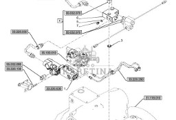 New Holland T6090 Zawór hamulca 47584632