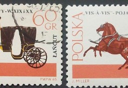 Znaczki polskie rok 1965 Fi 1498 odcienie - 2 znaczki