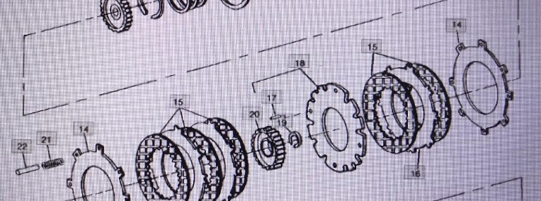 John Deere RE16824/piasta/John Deere 4555/4755/4955-1