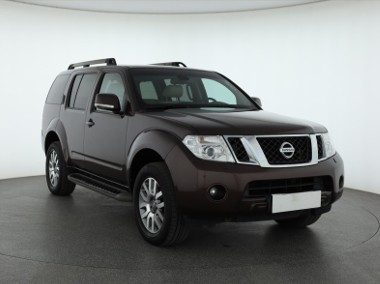 Nissan Pathfinder R51 , Salon Polska, Serwis ASO, 186 KM, Automat, 7 miejsc, Skóra,-1