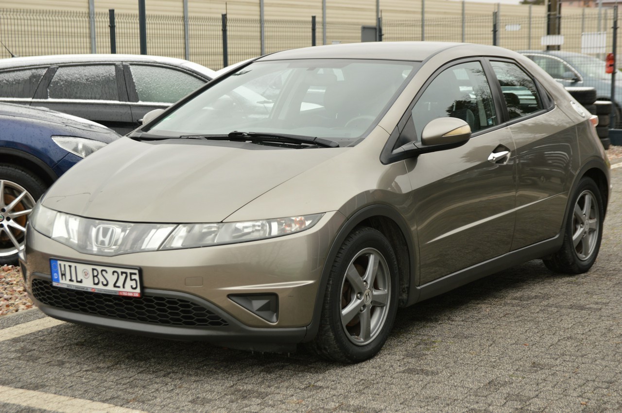 Honda Civic VIII zadbana po opłatach