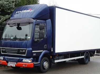 DAF LF 45 Euro 5 kontener 17 palet winda klapa poduszki sprowadzony! DAF LF euro 5 TYLKO 347tys.km! udokumentowane kontener-1