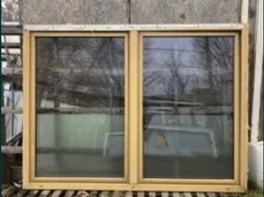 Okno pcv 230 x 170 cm winchester brązowe-1