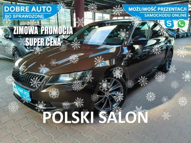 Skoda Superb III 2.0 220KM DSG L&K Skóra,Wentyl./GrzaneFotele,El.Klapa,MartwePoleFV23-1