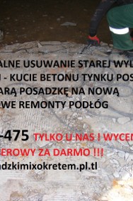 REMONTY PODŁÓG KUCIE BETONU WYMIEŃ STARĄ PODŁOGĘ NA NOWĄ - zrywanie podłóg-2