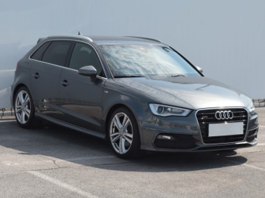 Audi A3 III (8V) , Automat, Skóra, Navi, Xenon, Bi-Xenon, Klimatronic,-1