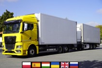 MAN TGX 26.510 6×2-4 / Zestaw Chłodnia / Przyczepa chłodnia przejazdowa / 4 szt