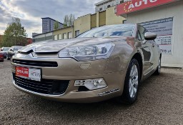 Citroen C5 III 1.6 benz, serw ASO, Exclusive, lakier 100% fabryczny, stan wzorowy