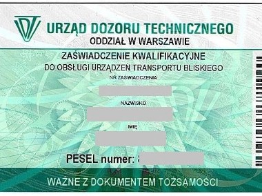 Przedłuż uprawnienia UDT lub uzyskaj kwalifikacje UDT. Łódź, Pabianice, Sieradz-1