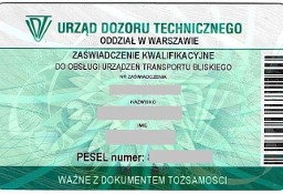 Przedłuż uprawnienia UDT lub uzyskaj kwalifikacje UDT. Łódź, Pabianice, Sieradz