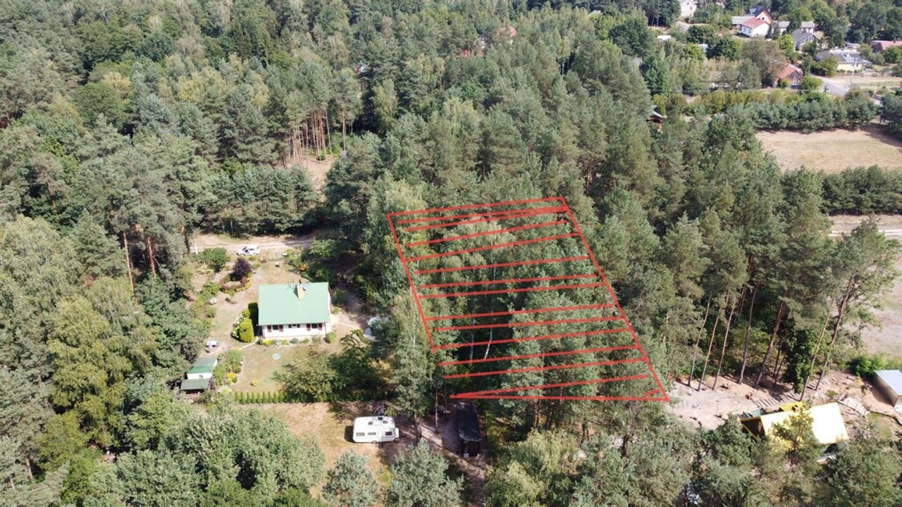 Działka 800 m² w Woli Chodkowskiej Warszawa 85 km. - Widok 2