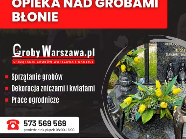 Sprzątanie grobów Błonie, opieka nad grobami-1