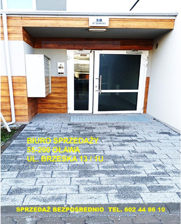 Oława 3 pokoje-Ipiętro-54.13 m²-balkon-winda-po odbiorach-SPRZEDAŻ BEZPOŚREDNIO - Widok 5