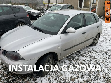 SEAT Ibiza IV 5 d, LPG, hak, polski salon, 2 klucze, przegląd do 2026, 2 kpl. kół-1