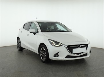 Mazda 2 III Salon Polska, Serwis ASO, Automat, Skóra, Navi, Klimatronic,