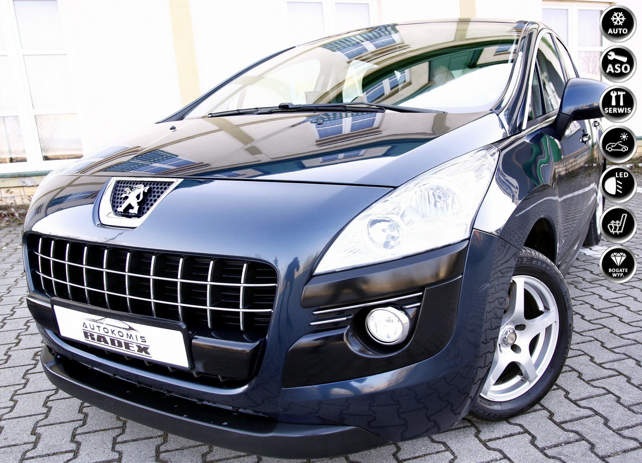 Peugeot 3008 I Panorama/Klimatronic/Tempomat/6 Biegów/ Serwisowany/Zarej./GWARANCJA