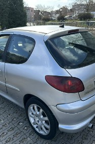 Peugeot 206 I Mocny silnik HDI, przegląd do 2027, alufelgi ,klimatronic, hak-2