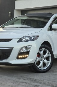 Mazda CX-7 Bezwypadkowy 4x4 kamera *xenon* skóry *zarejestrowana* po serwisie-2