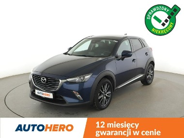 Mazda CX-3 navi kamera skóra head-up grzane fotele tempomat-1