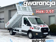 Ford Transit Wywrotka Na Bliźniakach 170KM Hak: 3,5t *24.700km /www.auto-hit.com/