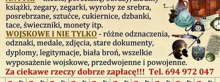 kupie antyki najlepsze ceny w REGIONIE -1