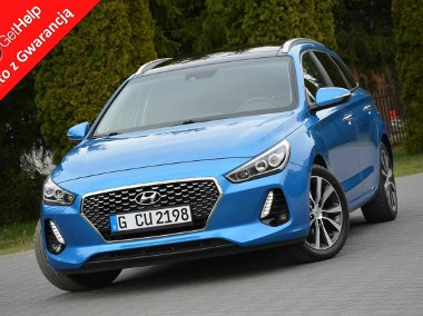 Hyundai i30 II Panorama Ful Led Duża Navi Kamera Skóry Asyst. pasa BLIS Aso Alu 17"-1