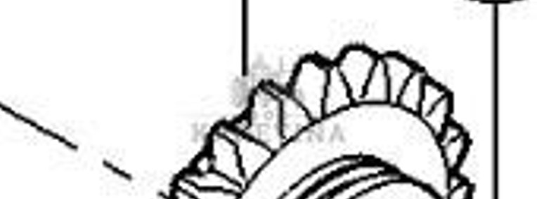 CLAAS Orbis 450 Koło Czołowe Przekładni Rozdzielającej CZĘŚCI 0001392990 00 0139 299 0-1