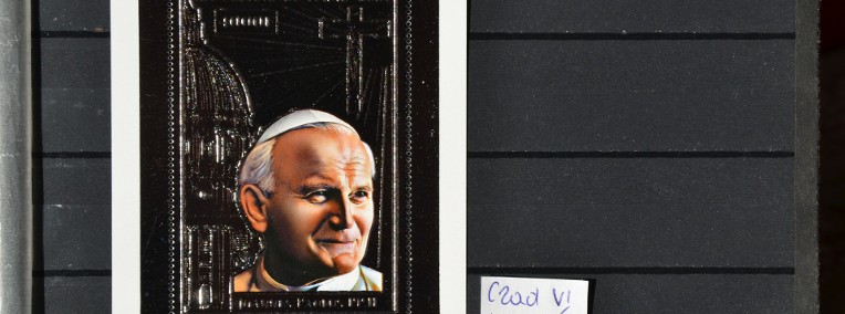 Papież Jan Paweł II. Czad VI ** Srebrny. Wg Ks Chrostowskiego poz. 337 bl 129-1
