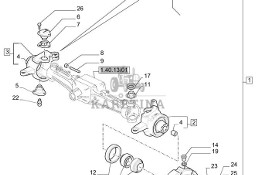 New Holland T6010 Piasta 87529978