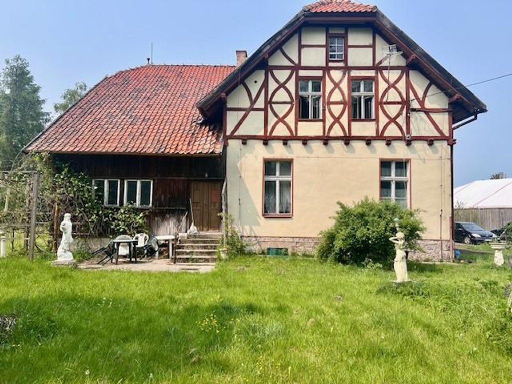 Duży dom/ogród 4109 m2/warmińsko-mazurskie
