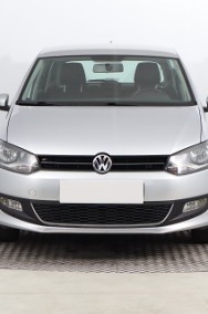 Volkswagen Polo V , Salon Polska, Klima, Tempomat, Parktronic-2