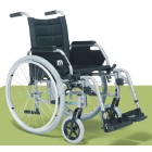 Wózek inwalidzki, lekki, składany 