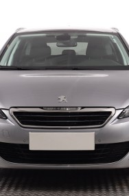 Peugeot 308 II , Salon Polska, Skóra, Navi, Klimatronic, Tempomat,-2