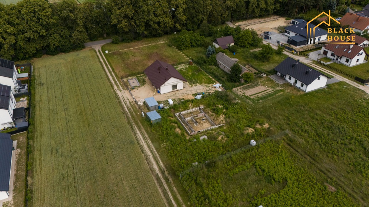 10 ar, Nasutów, rozpoczęta budowa - Widok 4