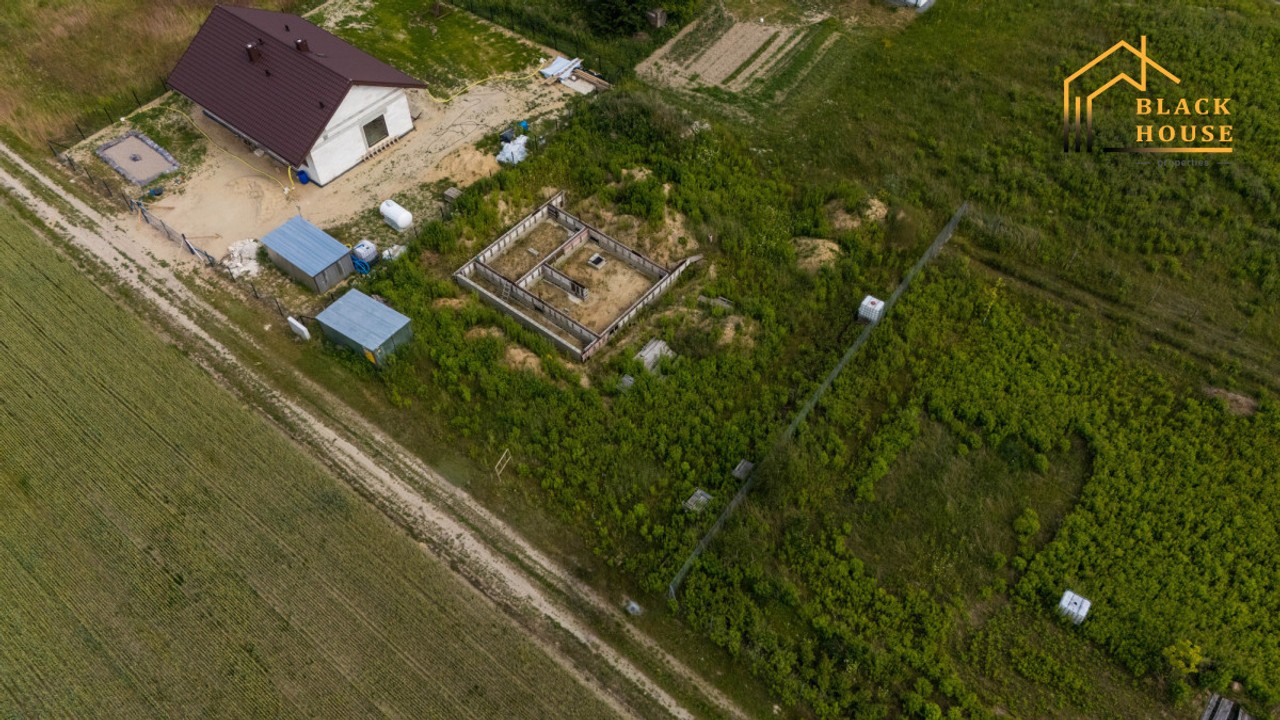 10 ar, Nasutów, rozpoczęta budowa - Widok 6